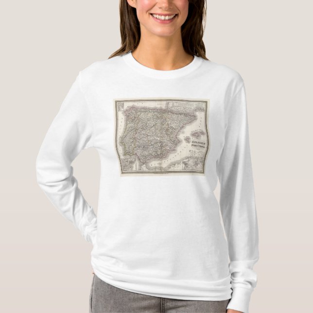 Camiseta Spanien, Portugal (Frente)