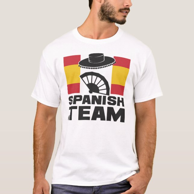 CAMISETA SPANISH EQUIPA (Frente)