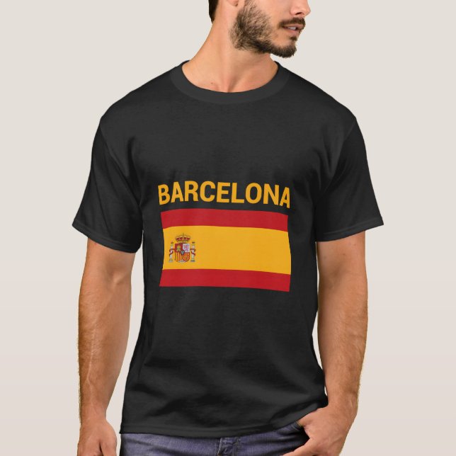 Camiseta Spanish Espana Barcelona Spain (Frente)