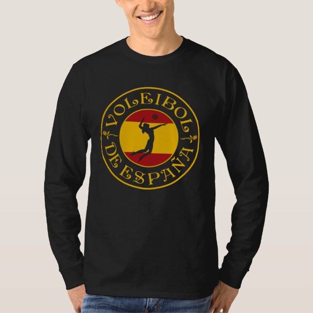 Camiseta Spanish Volleyball Roundel (Frente)