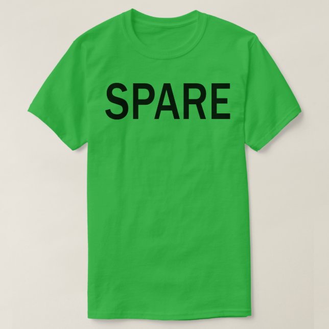 CAMISETA SPARE 1 (Frente do Design)