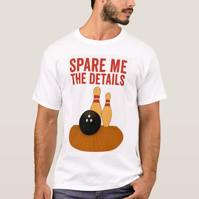 Camiseta Spare me the Details (Frente)