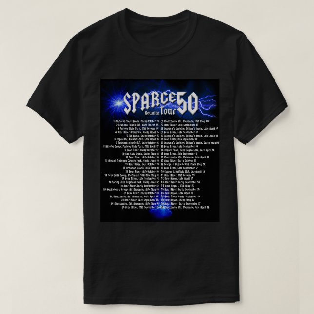Camiseta Sparge50 (Frente do Design)