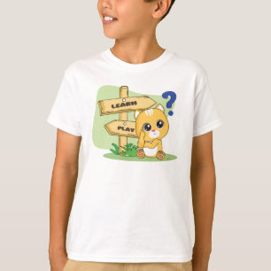 Camiseta SPARK Frienz - Caracteres animais bonitos e colori