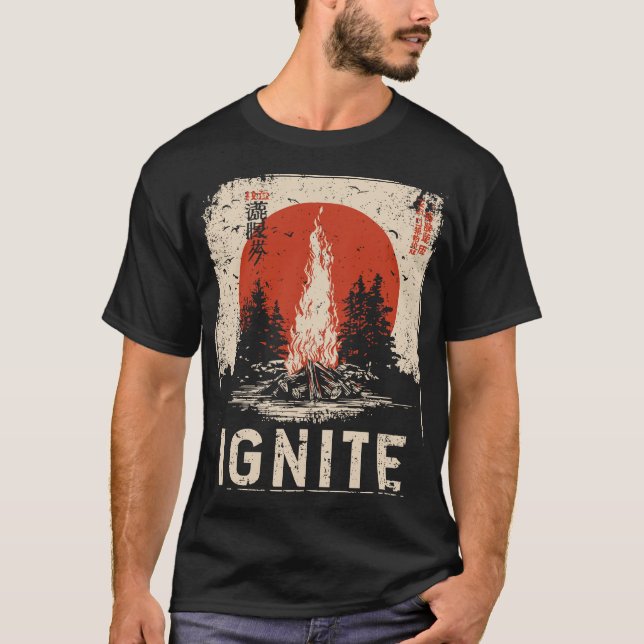 Camiseta Spark Ritual: Ilumine o Pensamento (Frente)