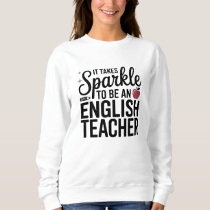 Camiseta Sparkle é professor de inglês