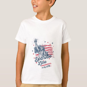 Camiseta Sparkle Like It's 1776, Patriotic Design, American