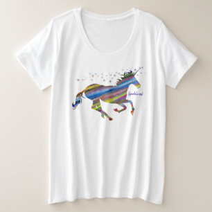 Camiseta Sparkle!Unicórnio