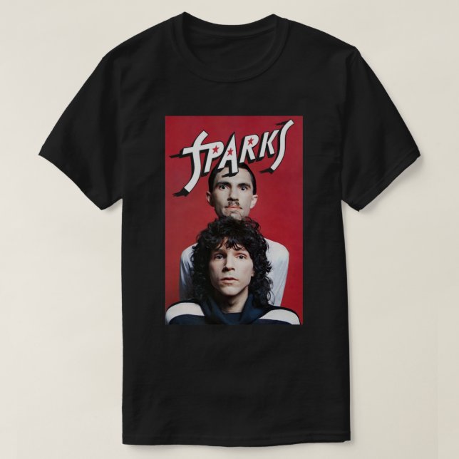 Camiseta Sparks band, Sparks brothers , Ron Mael            (Frente do Design)