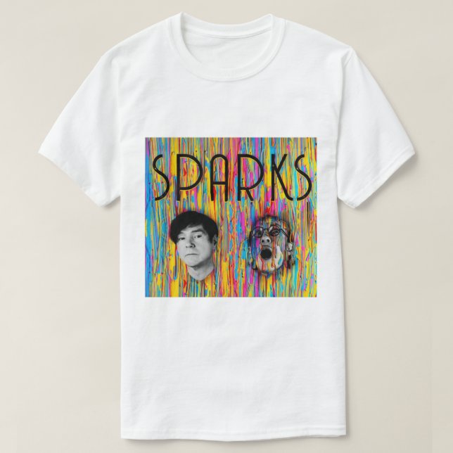 Camiseta sparks magazine   (Frente do Design)