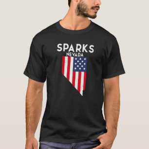 Camiseta Sparks Nevada EUA Estado América Viagem Nevadano