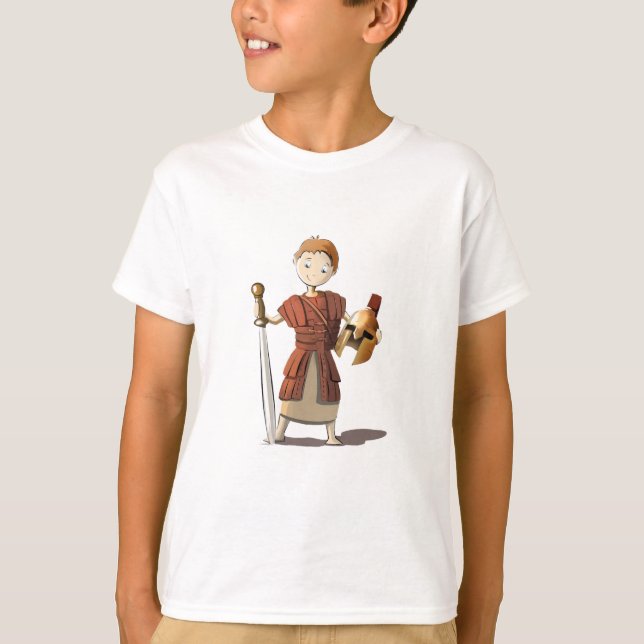Camiseta Spartacus T Shirt Boys (Frente)