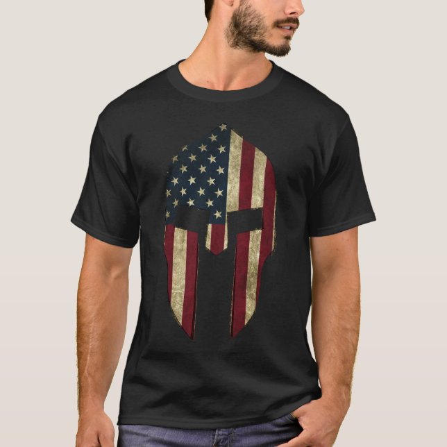 Camiseta Spartan Americano (Frente)