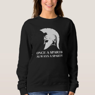 Camiseta Spartan Forte Uma Vez Um Espartano Sempre Um Espar