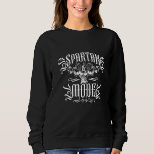 Camiseta Spartan Mode Workout Levantando Guerreiro Gym Gla 