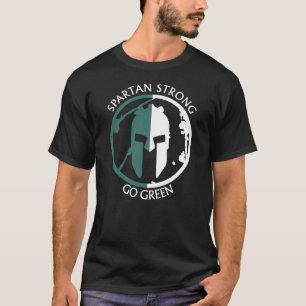 Camiseta Spartan Strong Go Green Spartan Guerreiro