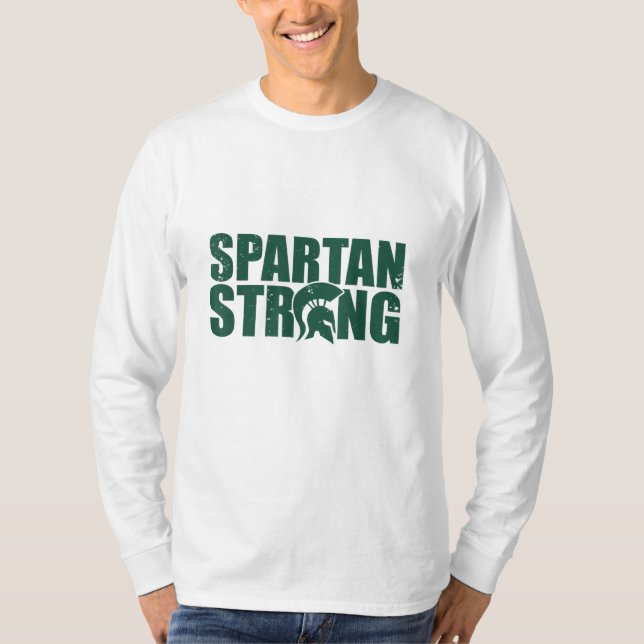 Camiseta Spartan Strong, treino de exercícios (Frente)