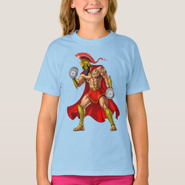 Camiseta Spartan Warrior Weight (Frente)