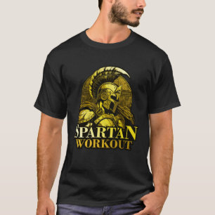 Camiseta Spartan Workout Grego Gladiador Gym Sparta Mytholo