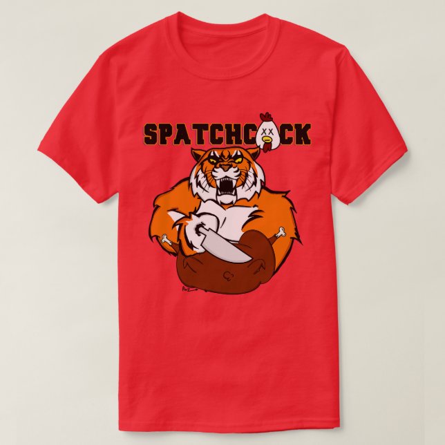 Camiseta Spatchcock (Frente do Design)