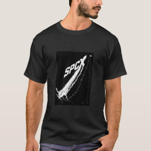 Camiseta SPCX Design de Investidor IPO SpaceX Ação Espaci