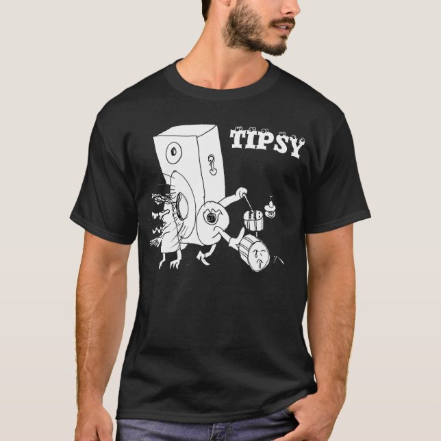 Camiseta speaker_monster, TIPSY (Frente)