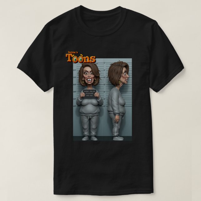CAMISETA SPEAKER NANCY PELOSI (D) CA (Frente do Design)