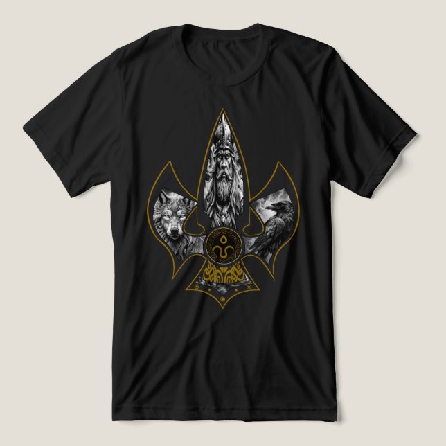Camiseta Spear Norse (Design frontal)
