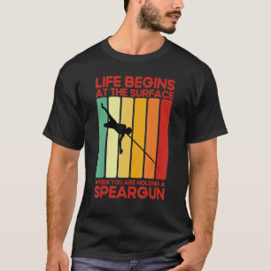Camiseta Spearfisher Vintage Apnoe Diver Freediving Spearfi