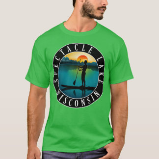 Camiseta Specacle Lake Wisconsin Paddleboard