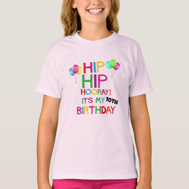 Camiseta Special Birthday Custom Age (Frente)