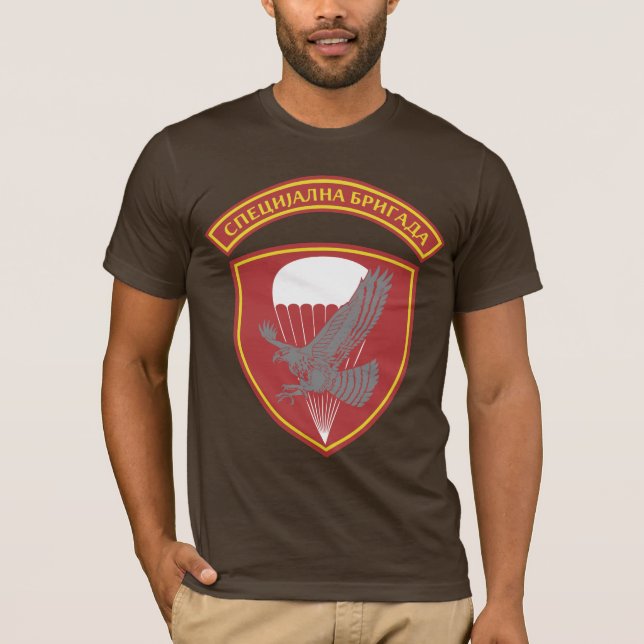 Camiseta Special Brigade Serbian Army (Frente)