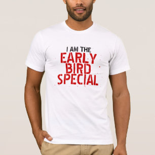 CAMISETA SPECIAL DE PÁSSARO ADIANTADO