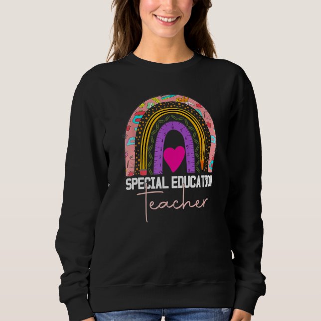 Camiseta Special Education Teacher Sped Ed SPED Leopard Rai (Frente)