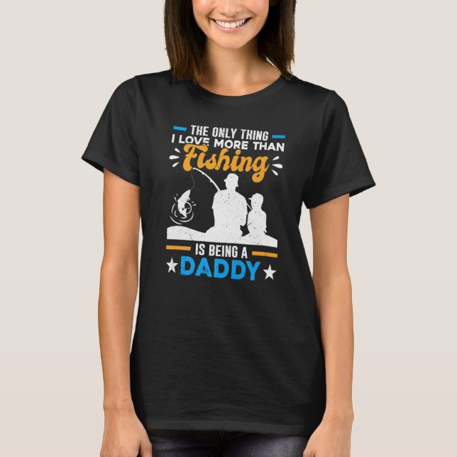 Camiseta Special Grandpa Dad More Than Love Fishing Is Bein (Frente)