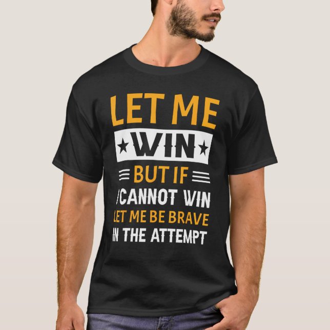 Camiseta Special Olympics Let Me Win 1 (Frente)