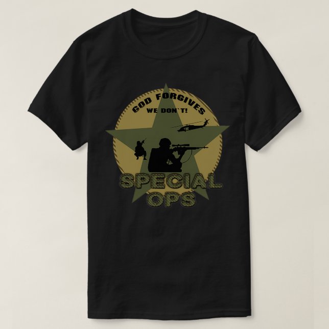 Camiseta Special Ops (Frente do Design)