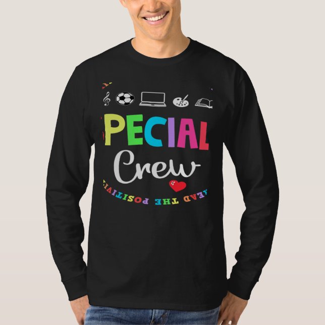 Camiseta Specials Crew Teacher TRIBE Team Back To Primary S (Frente)