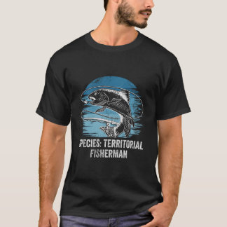 Camiseta Species Territorial Fisher Introvert Fishing Antis
