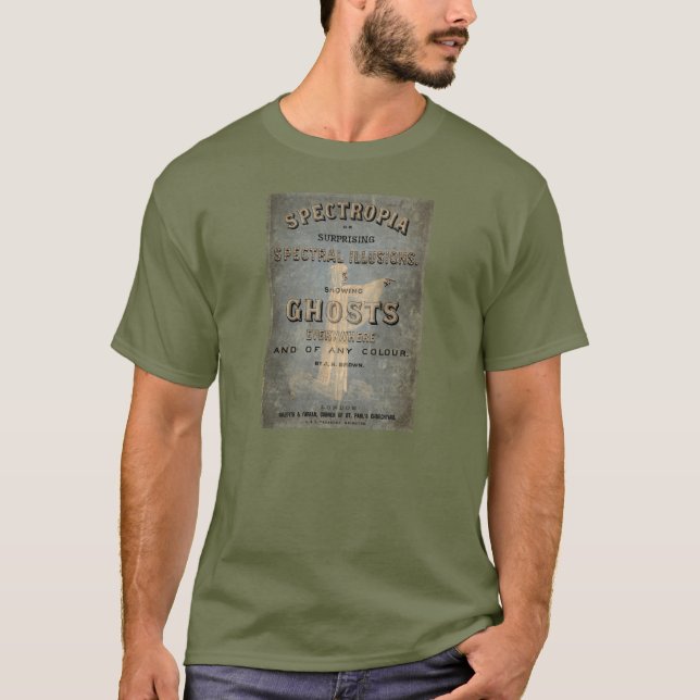 Camiseta Spectropia - um estudo dos fantasmas - 1866 (Frente)