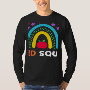 Camiseta Sped Crew Rainbow Professor de Educação Especial C
