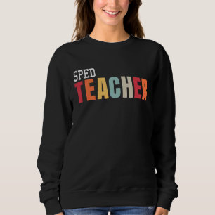 Camiseta SPED Professor Life Back To School First Day Appre