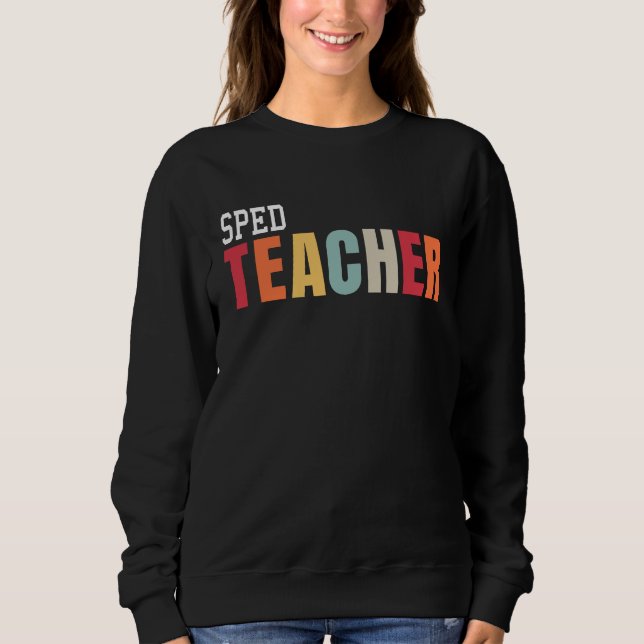 Camiseta SPED Professor Life Back To School First Day Appre (Frente)