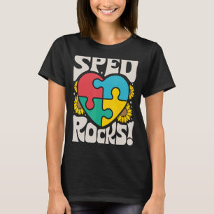Camiseta SPED Rocks Especialista em Educação Speducator Wo