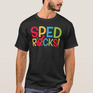 Camiseta SPED Rocks Especialista em Educação Speducator Wo