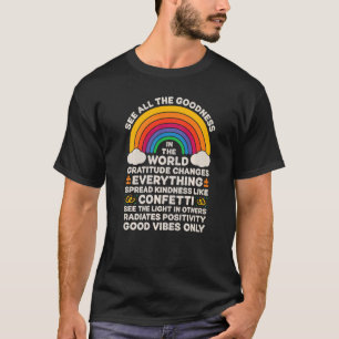 Camiseta SPED Veja Toda A Bondade Do Mundo Espalhando