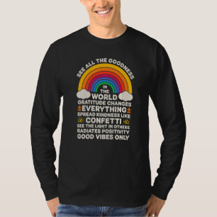 Camiseta SPED Veja Toda a Bondade no Mundo Espalhada Com Ge