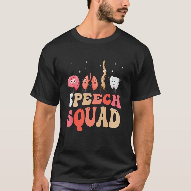 Camiseta Speech Squad Healthcare Speech Therapy Speech Path (Frente)