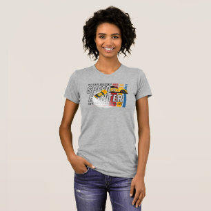 Camiseta Speed Hunter   Ajustado fino para mulheres