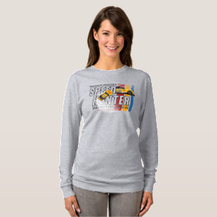 Camiseta Speed Hunter Mulheres Longa Folga